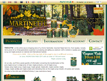 Tablet Screenshot of finemapleproducts.com